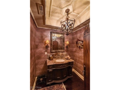 Stunning architecture and exquisite finishes designed by local on Glenmoor Country Club in Ohio - for sale on GolfHomes.com, golf home, golf lot
