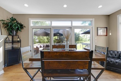 Welcome to your dream home on the greens! Nestled directly on Eagle Glen Golf Club in Indiana - for sale on GolfHomes.com, golf home, golf lot