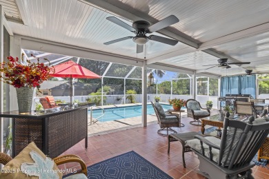 Step into refined Florida living with this beautifully upgraded on Spring Hill Golf Course in Florida - for sale on GolfHomes.com, golf home, golf lot