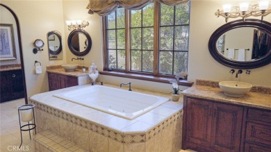 Among the rare custom Westridge Estates perched along the 18th on TPC At Valencia in California - for sale on GolfHomes.com, golf home, golf lot