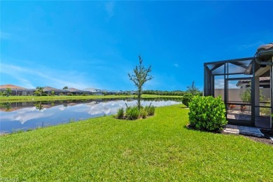 This IMMACULATE KENDRICK VILLA offers peaceful WATER VIEWS from on Panther Run Golf Club in Florida - for sale on GolfHomes.com, golf home, golf lot