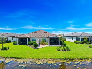 This IMMACULATE KENDRICK VILLA offers peaceful WATER VIEWS from on Panther Run Golf Club in Florida - for sale on GolfHomes.com, golf home, golf lot