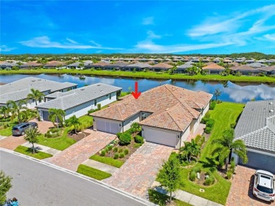 This IMMACULATE KENDRICK VILLA offers peaceful WATER VIEWS from on Panther Run Golf Club in Florida - for sale on GolfHomes.com, golf home, golf lot