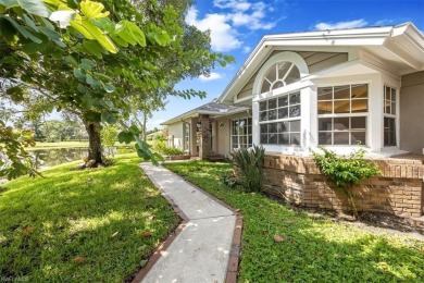 Welcome to this gorgeous 2 bedroom, 2 bathroom villa with wide on Estero Country Club in Florida - for sale on GolfHomes.com, golf home, golf lot