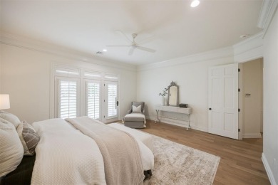 Welcome to this stunning single-story residence where modern on Oak Tree National Golf and Country Club in Oklahoma - for sale on GolfHomes.com, golf home, golf lot