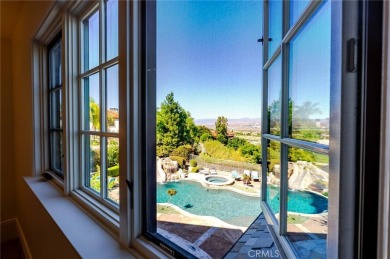 Among the rare custom Westridge Estates perched along the 18th on TPC At Valencia in California - for sale on GolfHomes.com, golf home, golf lot