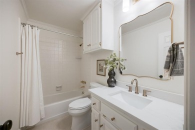 Welcome to this stunning single-story residence where modern on Oak Tree National Golf and Country Club in Oklahoma - for sale on GolfHomes.com, golf home, golf lot