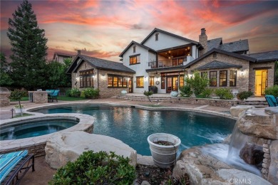 Among the rare custom Westridge Estates perched along the 18th on TPC At Valencia in California - for sale on GolfHomes.com, golf home, golf lot