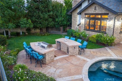 Among the rare custom Westridge Estates perched along the 18th on TPC At Valencia in California - for sale on GolfHomes.com, golf home, golf lot