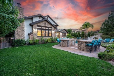 Among the rare custom Westridge Estates perched along the 18th on TPC At Valencia in California - for sale on GolfHomes.com, golf home, golf lot