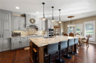 Not every home changes how you feel the moment you walk through on Staley Farms Golf Club in Missouri - for sale on GolfHomes.com, golf home, golf lot