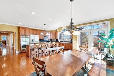 Full FINISHED walkout lower level with INCREDIBLE conservancy on Hawthorn Woods Country Club in Illinois - for sale on GolfHomes.com, golf home, golf lot