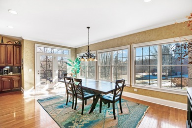 Full FINISHED walkout lower level with INCREDIBLE conservancy on Hawthorn Woods Country Club in Illinois - for sale on GolfHomes.com, golf home, golf lot