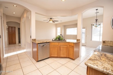 Located in the beautiful Verde Santa Fe community this house on Verde Santa Fe Golf Club in Arizona - for sale on GolfHomes.com, golf home, golf lot