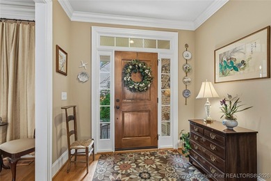 Lovely custom home located in the gated and golf community of on Carolina Trace Country Club in North Carolina - for sale on GolfHomes.com, golf home, golf lot