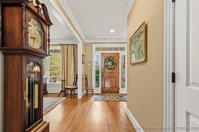 Lovely custom home located in the gated and golf community of on Carolina Trace Country Club in North Carolina - for sale on GolfHomes.com, golf home, golf lot