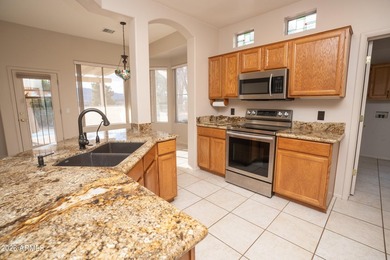 Located in the beautiful Verde Santa Fe community this house on Verde Santa Fe Golf Club in Arizona - for sale on GolfHomes.com, golf home, golf lot