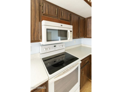 Charming 2BR, 2BA expanded Shawnee model on a large corner lot on Cottonwood Country Club in Arizona - for sale on GolfHomes.com, golf home, golf lot