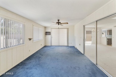 Charming 2BR, 2BA expanded Shawnee model on a large corner lot on Cottonwood Country Club in Arizona - for sale on GolfHomes.com, golf home, golf lot