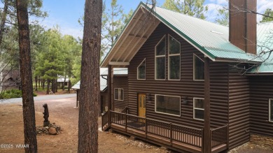 Experience comfort and privacy in this 5-bedroom, 6-bathroom on Pinetop Lakes Country Club in Arizona - for sale on GolfHomes.com, golf home, golf lot