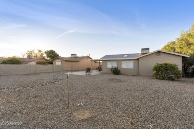 Charming 2BR, 2BA expanded Shawnee model on a large corner lot on Cottonwood Country Club in Arizona - for sale on GolfHomes.com, golf home, golf lot