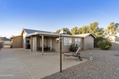 Charming 2BR, 2BA expanded Shawnee model on a large corner lot on Cottonwood Country Club in Arizona - for sale on GolfHomes.com, golf home, golf lot