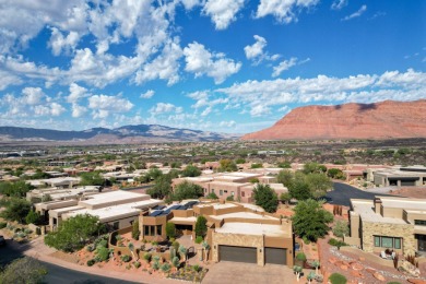 Welcome to this stunning 2011 Parade Home in the Cliffs at Snow on Entrada at Snow Canyon in Utah - for sale on GolfHomes.com, golf home, golf lot
