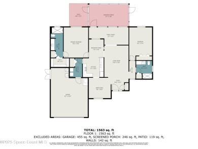 Beautifully maintained charming expanded Bangor model in a on Indian River Colony Club in Florida - for sale on GolfHomes.com, golf home, golf lot