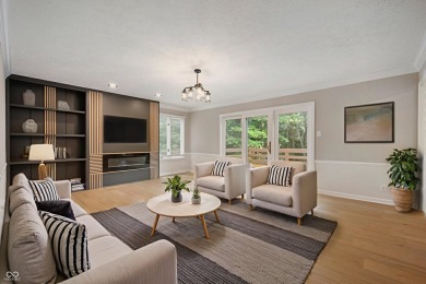 Luxury meets comfort in this beautifully renovated 4-bedroom, 3 on Old Oakland Golf Club in Indiana - for sale on GolfHomes.com, golf home, golf lot