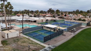 Beautiful, meticulously maintained 2 bed 2 bath home is turn key on Sun Lakes Country Club in Arizona - for sale on GolfHomes.com, golf home, golf lot