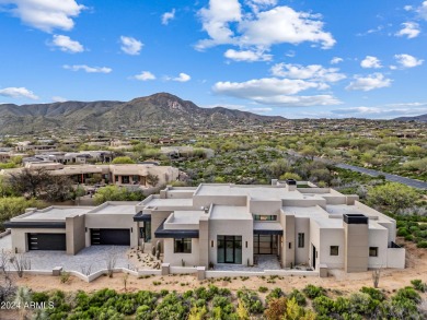 A rare and unique offering of a spacious NEW contemporary custom on Desert Mountain Club - Apache Golf Course in Arizona - for sale on GolfHomes.com, golf home, golf lot