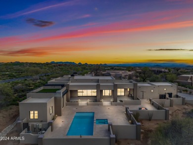 A rare and unique offering of a spacious NEW contemporary custom on Desert Mountain Club - Apache Golf Course in Arizona - for sale on GolfHomes.com, golf home, golf lot