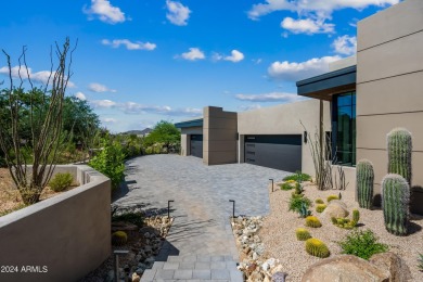 A rare and unique offering of a spacious NEW contemporary custom on Desert Mountain Club - Apache Golf Course in Arizona - for sale on GolfHomes.com, golf home, golf lot