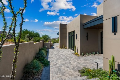 A rare and unique offering of a spacious NEW contemporary custom on Desert Mountain Club - Apache Golf Course in Arizona - for sale on GolfHomes.com, golf home, golf lot