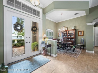 This Glen Lakes Estate Home features a BRAND-NEW ROOF completed on Glen Lakes Country Club in Florida - for sale on GolfHomes.com, golf home, golf lot