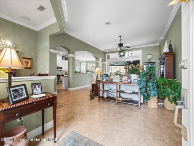 This Glen Lakes Estate Home features a BRAND-NEW ROOF completed on Glen Lakes Country Club in Florida - for sale on GolfHomes.com, golf home, golf lot