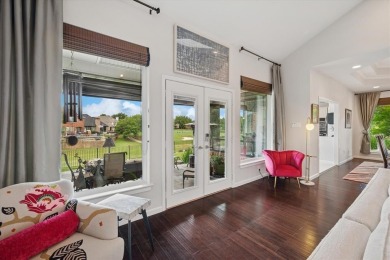 Mid-century modern influences shine throughout this true custom on Hackberry Creek Country Club in Texas - for sale on GolfHomes.com, golf home, golf lot