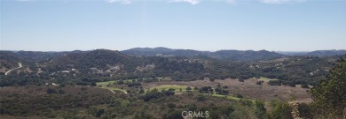 Beautiful golf course view lot high above Cross Creek Golf on Cross Creek Golf Club in California - for sale on GolfHomes.com, golf home, golf lot