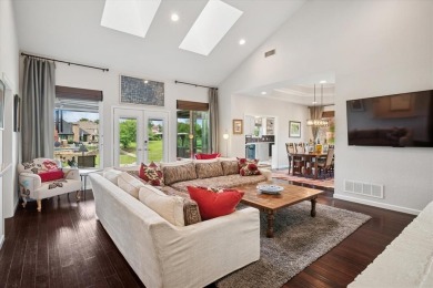 Mid-century modern influences shine throughout this true custom on Hackberry Creek Country Club in Texas - for sale on GolfHomes.com, golf home, golf lot