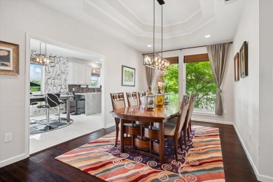 Mid-century modern influences shine throughout this true custom on Hackberry Creek Country Club in Texas - for sale on GolfHomes.com, golf home, golf lot