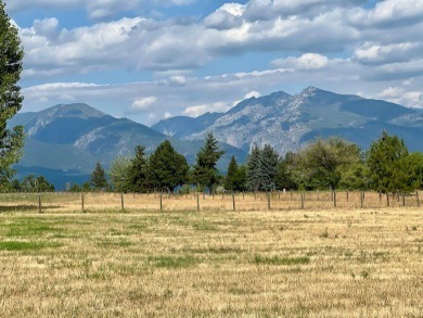 Excellent and rare Arrow Hill building lot that borders the golf on Hamilton Golf Club in Montana - for sale on GolfHomes.com, golf home, golf lot