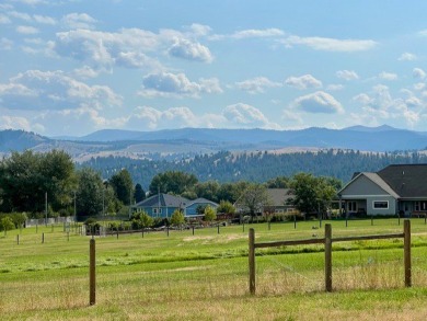 Excellent and rare Arrow Hill building lot that borders the golf on Hamilton Golf Club in Montana - for sale on GolfHomes.com, golf home, golf lot