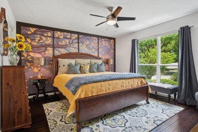 Mid-century modern influences shine throughout this true custom on Hackberry Creek Country Club in Texas - for sale on GolfHomes.com, golf home, golf lot