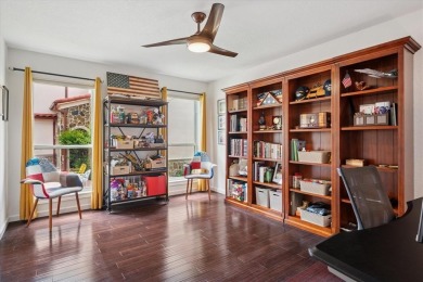 Mid-century modern influences shine throughout this true custom on Hackberry Creek Country Club in Texas - for sale on GolfHomes.com, golf home, golf lot
