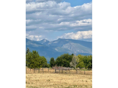 Excellent and rare Arrow Hill building lot that borders the golf on Hamilton Golf Club in Montana - for sale on GolfHomes.com, golf home, golf lot