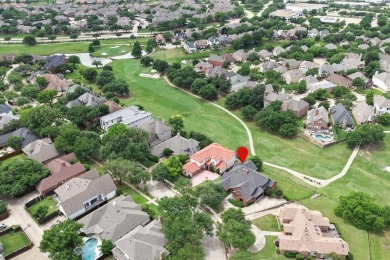 Mid-century modern influences shine throughout this true custom on Hackberry Creek Country Club in Texas - for sale on GolfHomes.com, golf home, golf lot