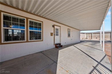 Discover this beautifully maintained manufactured home in the on Desert Greens Golf Course in Nevada - for sale on GolfHomes.com, golf home, golf lot