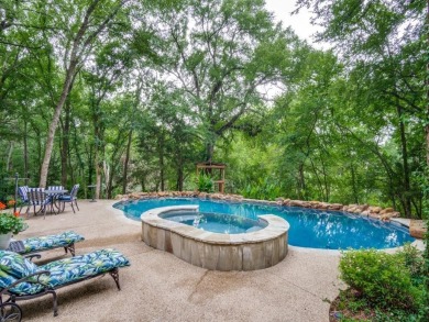 Stunning one-owner custom home perfectly positioned for privacy on Walnut Creek Country Club in Texas - for sale on GolfHomes.com, golf home, golf lot