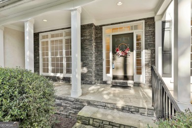 This lovely 4BR/3.5 BA Two-story home sits on a generous 1 acre on Canongate At Flat Creek Club in Georgia - for sale on GolfHomes.com, golf home, golf lot
