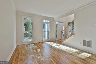 This lovely 4BR/3.5 BA Two-story home sits on a generous 1 acre on Canongate At Flat Creek Club in Georgia - for sale on GolfHomes.com, golf home, golf lot